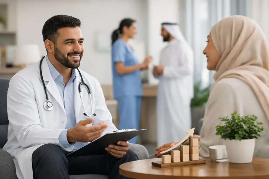 تحسين تجربة المرضى بالعيادة لبناء نمو مستدام
