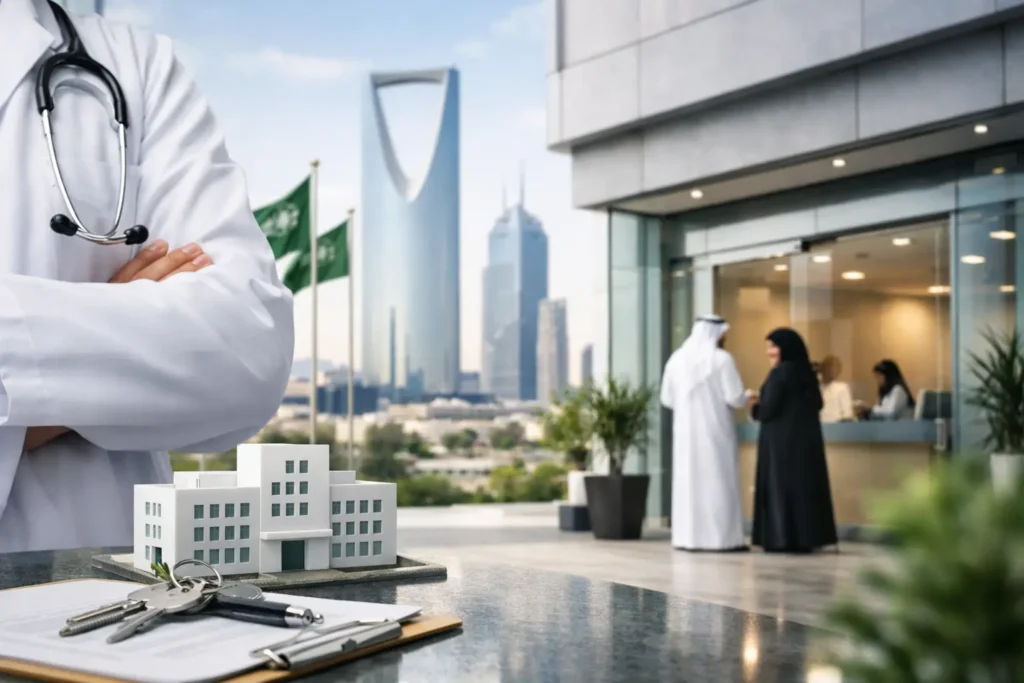 شروط فتح مجمع طبي في السعودية