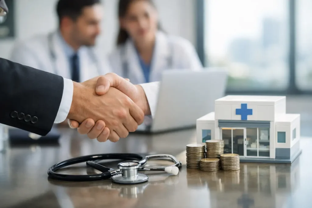 كيف يجعل استحواذ العيادات الطبية صفقة رابحة؟